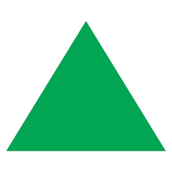 Ergomat 12in DuraStripe Xtreme Arrow Head DuraStripe Green, 15PK DSX-ARROWHEAD-12-G-KIT - main